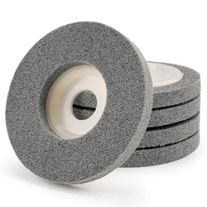 abrasive brush buffing wheel
