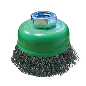 abrasive brush cup brush