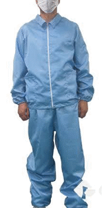 apparel cleanroom jacket pants