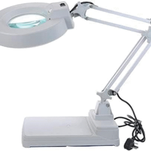dispensing magnifying magnifying lamp table top