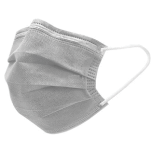 disposable 4 ply face mask carbon