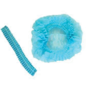 disposable head cover folded