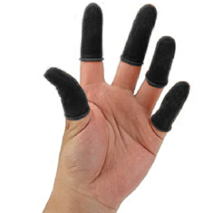finger cot esd black finger stall