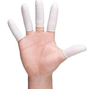 finger cot powderless latex nitrile
