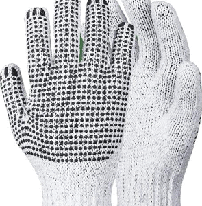 gloves cotton dot glove
