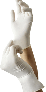 gloves latex examination glove 9 inch