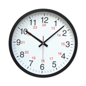 office supply clock