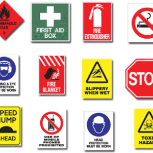 office supply signage customs
