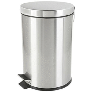 storaging dust bin stainless pedal