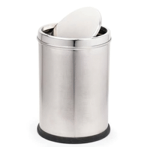 storaging dust bin stainless swing